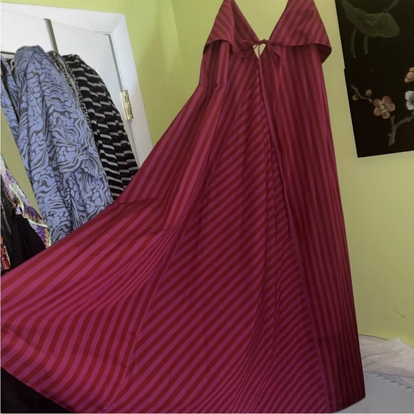 Rebecca Taylor Women's Marseille Stripe Dress HIBISCUS Size 16 NWT $395 - Picture 4 of 14